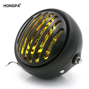 HONGPA Sepeda Motor Universal Lampu Depan Led Sepeda Motor Kualitas Tinggi Visi Suku Cadang Sepeda Motor untuk Sebagian Besar