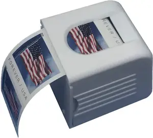 100スタンプのロール用切手ディスペンサー米国永遠のための軽量プラスチックスタンプロールホルダー