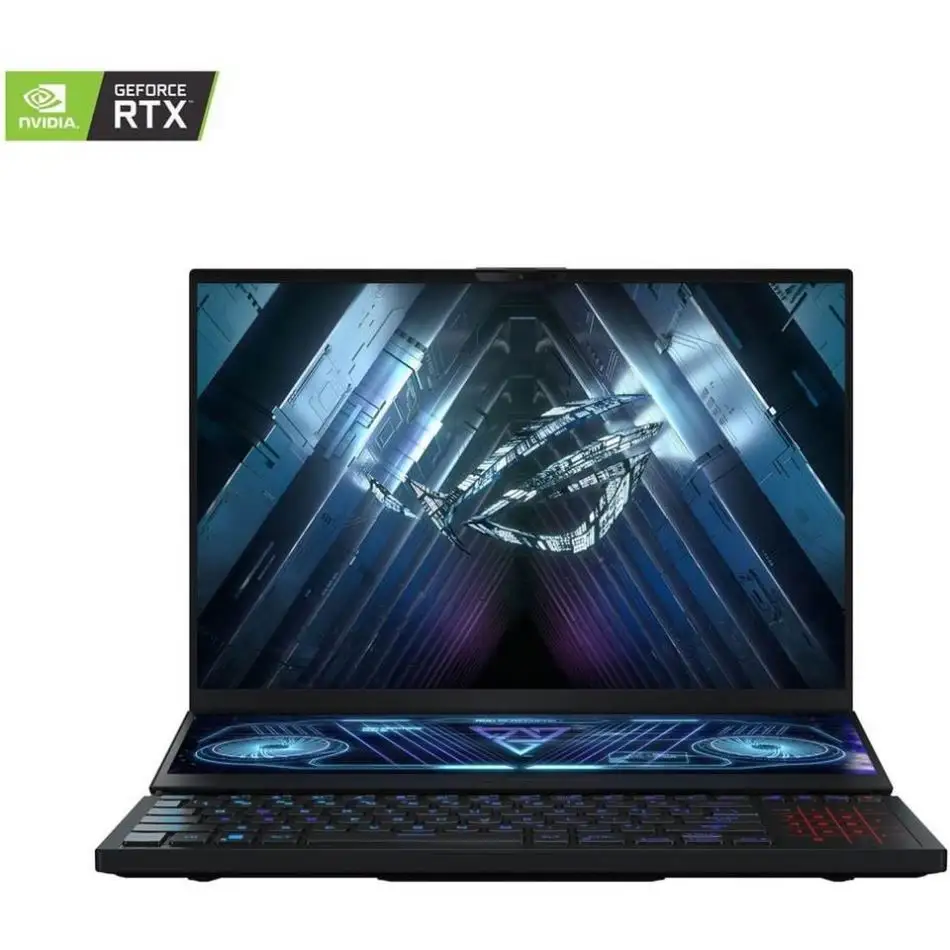 Скидка, распродажа для игрового ноутбука sus ROG Zephyrus Duo 16 GX650PY-NM048W 9 2,5 ГГц 32 Гб 2 Тб 16 Гб Win11 16 дюймов черный