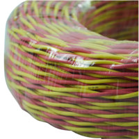 Kabel Tahan Api Kelas B Inti Tembaga Bebas Oksigen 99,99% Berisolasi XLPO dengan Selubung WDZBN-RYJS 2 Inti 2.5mm² 300/500V