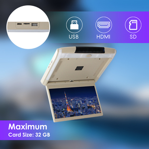 <strong>Car</strong> Roof <strong>Monitor</strong> IPS 11.6 Inch Flip Down Screen Overhead Multimedia Video Ceiling Roof Mount Display <strong>Car</strong> <strong>Monitor</strong> MP5 - Product Image 4