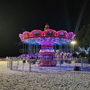 Fun Fair Attractions Swing Attraction Park Equipment Funfair Carnival Rides <span class=keywords><strong>Manege</strong></span> Flying Chair Thrill Rides to Sale - Product Image 3