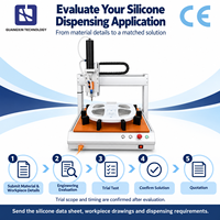 Distributeur de liquides automatique programmable à 3 axes Guangxin pour silicone, colle filetante, adhésif rouge, graisse lubrifiante et adhésif UV