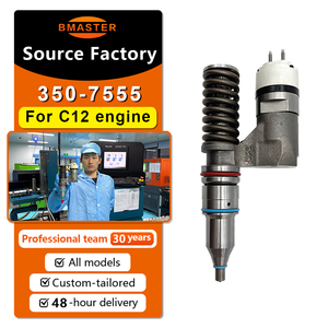 Injektor Bahan Bakar 350-7555 20R-0056 3507555 20R0056 untuk Mesin C10/C12 - Product Image 1