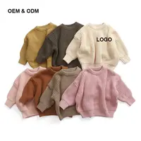Suéter de algodão para meninas, casaco de algodão fofo para bebês, meninas, crianças, 2022
