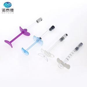 Оптовые стерильные стеклянные шприцы из боросиликатного стекла объемом 1 мл с ручкой для удобного захвата от производителя - Product Image 2