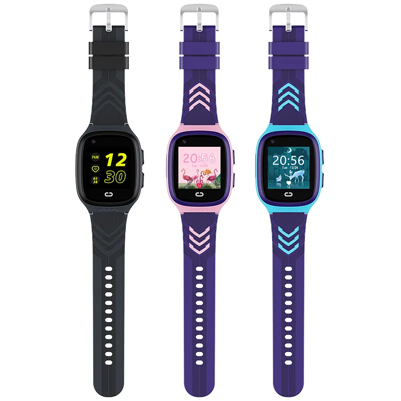 Barato 4G chico reloj inteligente teléfono WIFI GPS rastreador niños teléfono Reloj inteligente SOS HD videollamada reloj inteligente