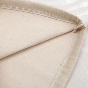 Thân Thiện Với Môi <span class=keywords><strong>Cotton</strong></span> Tự Nhiên Twill Dây Kéo Túi Bụi Cho Túi Xách Giày Biểu Tượng Tùy Chỉnh In Vải Dây Kéo Mỹ Phẩm Trang Điểm Pouch - Product Image 4