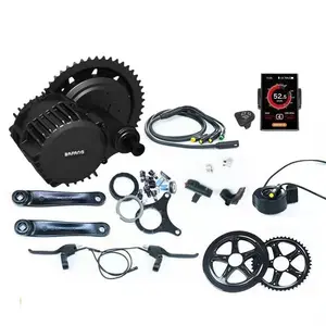 Bafang, g34 bafang ebike motor meio da movimentação e kit de bicicleta bbs01 36v 250w com display de DPC-18