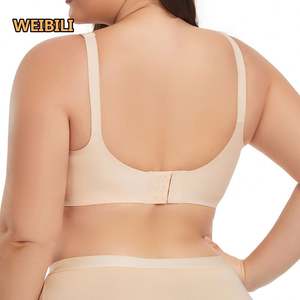 Tallas grandes M L XL 2XL 3XL Venta al por mayor Mujeres Big <span class=keywords><strong>Boobs</strong></span> Sleeping Jelly Pegado Comfort Embarazo Maternidad Sujetador de lactancia - Product Image 4