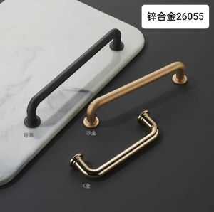 Tirador de Gabinete/Cajón Desmontable de Aleación de Zinc, Estilo Europeo del <span class=keywords><strong>Sur</strong></span>, Contemporáneo y Minimalista, Marca Dison - Product Image 2