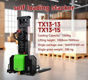 Apilador Autoelevador de 1000 kg, 1300 kg y 2 Toneladas, Fabricación <span class=keywords><strong>China</strong></span>, Venta Caliente - Product Image 2