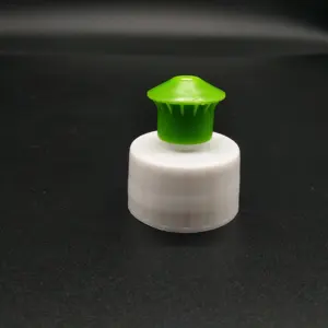 24毫米28毫米新设计绿色塑料顶盖推拉盖运动瓶盖