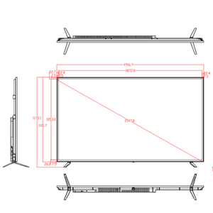 60 Inch TV Height And Width TV Specs, 56% OFF