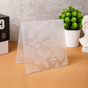 23087 6*6inch 3D dập nổi thư mục DIY Nhựa dập nổi thư mục bướm mô hình dập nổi thư mục thẻ làm và scrapbooking - Product Image 4
