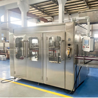 Machine de remplissage d'eau pure et d'eau minérale entièrement automatique à grande vitesse, machine de remplissage de bouteilles, machine de mise en bouteille automatique