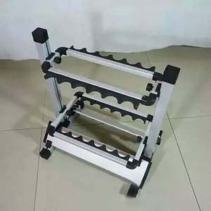 Light Weight Aluminum12 Holes 24 Holes Fishing Display Support Storage Stand Fishing <strong>Rod</strong> Racks Metal Fishing <strong>Rod</strong> <strong>Holder</strong> - Product Image 5