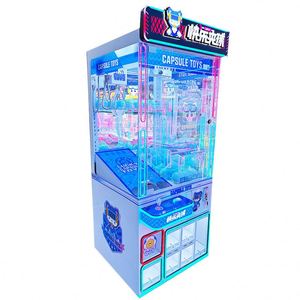 Novedad 2025 Máquina de garras Happy Clip Ball Prize Claw con vitrina de exhibición de regalos, máquina de captura de Gashapon, máquina de regalos de caja sorpresa para videojuegos - Product Image 4