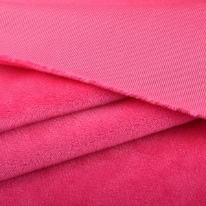 Fabricant de polaire Oekotex 100 Velboa Polyester Tissu Rouleau Doux Peluche <span class=keywords><strong>Minky</strong></span> Tissu pour Peluche - Product Image 2