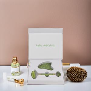 Crown Win Custom White <b>Magnetic</b> Stash Gift Boxes Special Magnet Storage Boxes Packaging with White Paper Tray Matte Lamination - Product Image 1