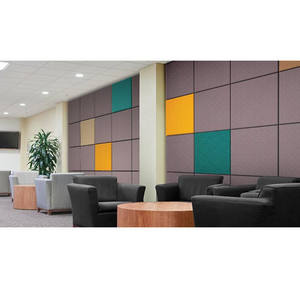 Panneau <span class=keywords><strong>acoustique</strong></span> mural haute densité, théâtre, KTV, isolation phonique, panneau <span class=keywords><strong>acoustique</strong></span> enveloppé de tissu - Product Image 2