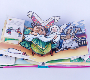 Nouvelle conception personnalisée de livre cartonné 3D pour enfants, conte de fées, impression offset, illustration, histoire - Product Image 4