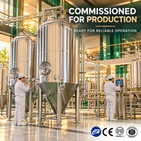Cuve de Fermentation en Acier Inoxydable 100L 500L 1000L 2000L 5000L pour Équipement de Traitement de la Bière, du Vin et des Boissons