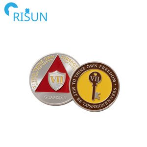 Sản Xuất Đẹp Triplate AA Huy Chương Biểu Tượng Tùy Chỉnh Kỷ Niệm Phục Hồi Huy Chương Tiền Xu Chip <span class=keywords><strong>Alcoholics</strong></span> Vô Danh Đồng Xu - Product Image 2