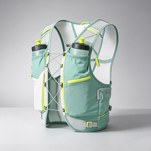 Sac à dos de sport unisexe en nylon pour la randonnée, la course à pied et les activités de plein air, avec poche d'hydratation intégrée - Product Image 1