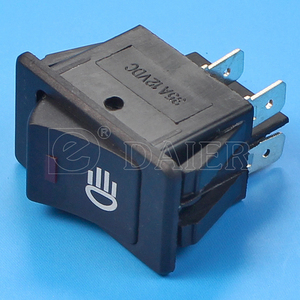 35A 12VDC 4 Pin DPST on OFF 2-Way Electrical <strong>Auto</strong> LED Car Light Rocker <strong>Switch</strong> With Dot Illuminated - Product Image 3