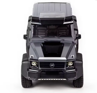 Camion télécommandé tout-terrain BG630PTA à l'échelle 1:8, 6x6, simulation de rock crawler, pour amateurs adultes