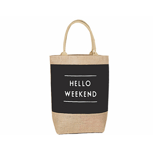 Bolsas de cânhamo personalizadas reutilizáveis, dobráveis e baratas para compras - Product Image 3