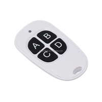 Télécommande universelle ZP02 RF 433 MHz, clone, 4 canaux, émetteur duplicateur face à face pour porte, portail, garage, type 1