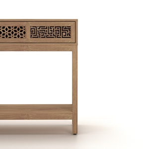 Mesa Consola Moderna con Acabado de Madera y Almacenamiento para Pasillo y Entrada - Product Image 3