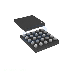 Components Electronic Original One Stop Service 25 UFBGA, WLCSP IC AMP CLSS AB STER 50MW 25WLCSP Chip AS3412-EWLT - Product Image 1
