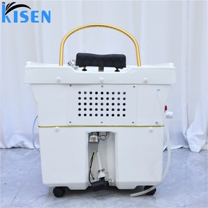 Appareil de luminothérapie Kisen, bac de lavage pour spa capillaire, bol Zen-flow, équipement de salon Beauyshop, sans plomberie, réservoir de 60L - Product Image 4