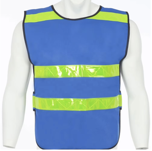 سترة أمان مرورية عالية الوضوح من الفئة 2 حسب معايير ANSI للجنسين مع شعار مخصص وعاكسة للضوء - ماركة رافيل بالجملة - Product Image 3