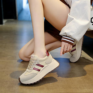 Nouvelles chaussures de sport et décontractées pour femmes, style coréen, plateforme augmentant la taille, style printemps - Product Image 2