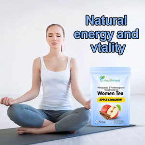 Wholesale Womens <b>Menopause</b> Herbal Tea Apple Cinnamon Flavor 30 Tea Bags Support Metabolism Energy and Digestive Wellness - Product Image 3