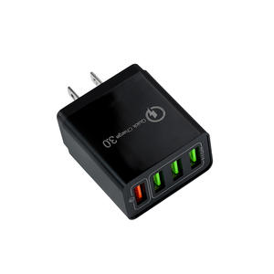 Caricatore <span class=keywords><strong>Rapido</strong></span> 3.1A Quick Charge 3.0 con Spina UK, Caricatore da Muro USB a 4 Porte per <span class=keywords><strong>iPhone</strong></span>, Caricatore da Viaggio USB QC3.0 con Spina UK - Product Image 4