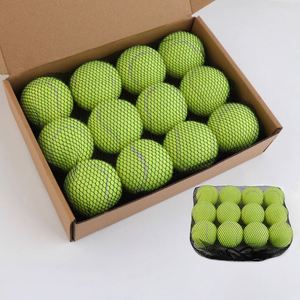 Pelota de Juguete para Mascotas de Alta Elasticidad y Resistente a Mordidas, Suministros para Mascotas, Juguete Interactivo para Pasear Perros, Pelota de Tenis para Entrenamiento Canino, Pelota Molar para Masticar - Product Image 2