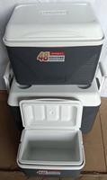 Ensemble de 3 glacières rectangulaires isothermes Jumbo (8L, 22L, 44L) pour la conservation de la fraîcheur - Fourniture professionnelle