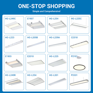 Văn phòng recessed troffer Đèn Dimmable chiếu sáng 36W 50W LED Backlit Bảng điều chỉnh ánh sáng - Product Image 5