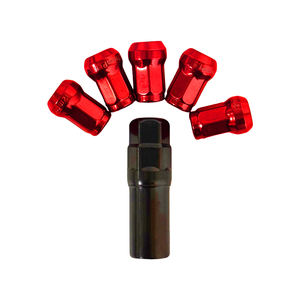 Écrous <span class=keywords><strong>de</strong></span> roue à verrouillage à 7 points universels, spécification à double filetage M12, choix <span class=keywords><strong>de</strong></span> couleurs, combo 20+1 - Product Image 5