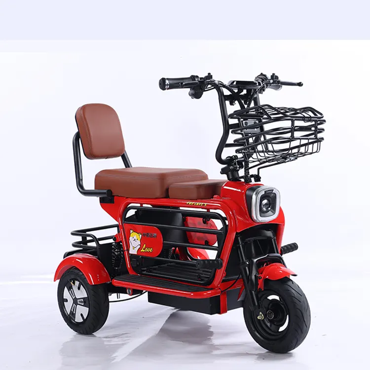 Nuova fabbricazione nuovo Design adulto moto elettrica triciclo 3 ruote bici elettriche trike tricicli per adulti elettrici