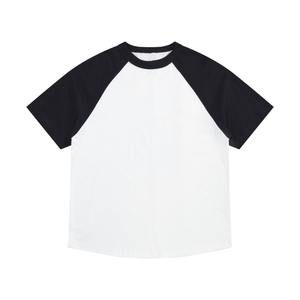 High Quality Woven Screen Print 100% Cotton Heavyweight Oversized Streetwear Ringer Custom Anti-Pilling Men T-Shirt - Product Image 4