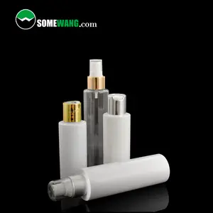 PET Cosmetic Cylinder Facial Toner Bottle Fine Mist Spray Bottle with Cap Customized Wholesales 100ML 110ML 120ML 150ML