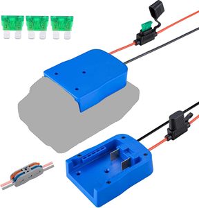 Adaptateur de batterie compatible avec les batteries Ko <span class=keywords><strong>balt</strong></span> 24V, connecteur d'alimentation avec bornes de câblage pour jouets RC et robotique - Product Image 5
