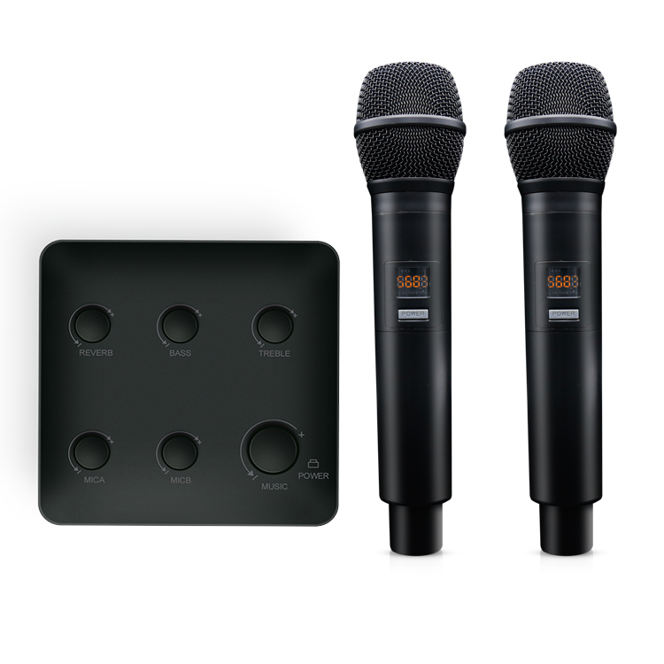 Professional Karaoke Mixers Wireless Microphone Audio