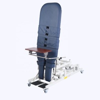 Table de massage électrique médicale Équipement de physiothérapie Table debout inclinable de rééducation réglable pour une utilisation en clinique